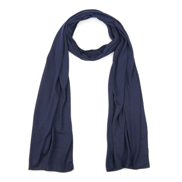 Kantoorsjaaltje navy tricot