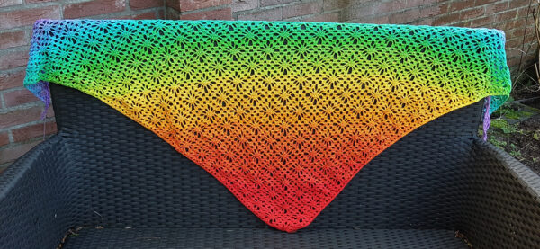 Regenboog omslagdoek