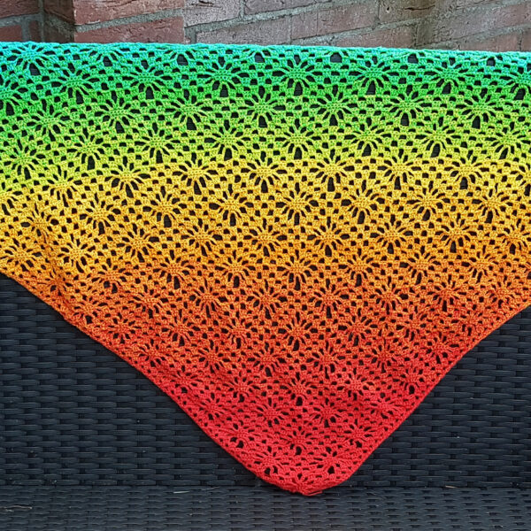 Regenboog omslagdoek