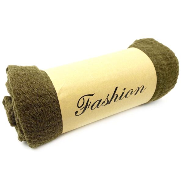 Leuke legergroene zomersjaal