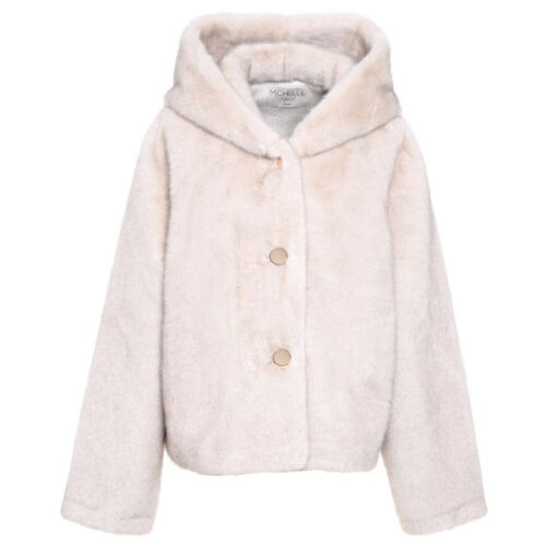 faux fur jas beige lekkere warme faux fur jas in de kleur beige