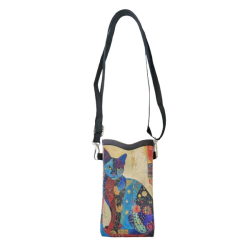 Telefoontasje poes met verstelbare riem