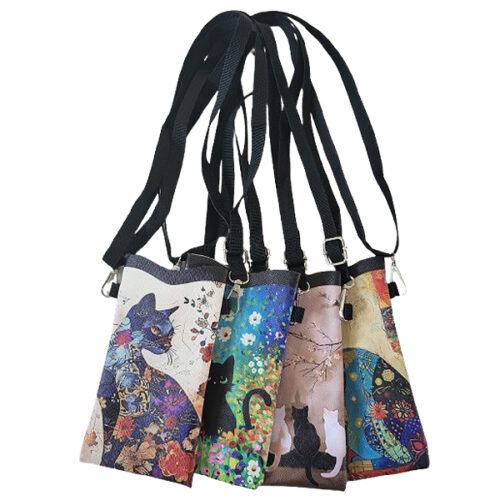 telefoontasjes katten Telefoonhoesjes met verstelbare riem