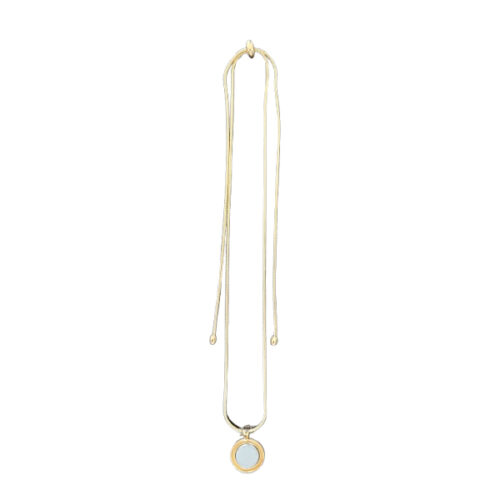 verstelbare ketting voor magneetbroches, goudkleurig