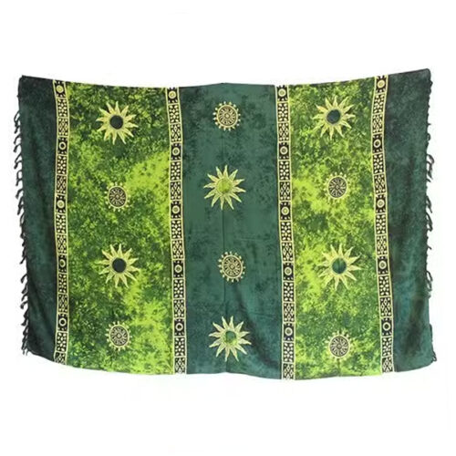 Mooie Balinese sarong met zon print